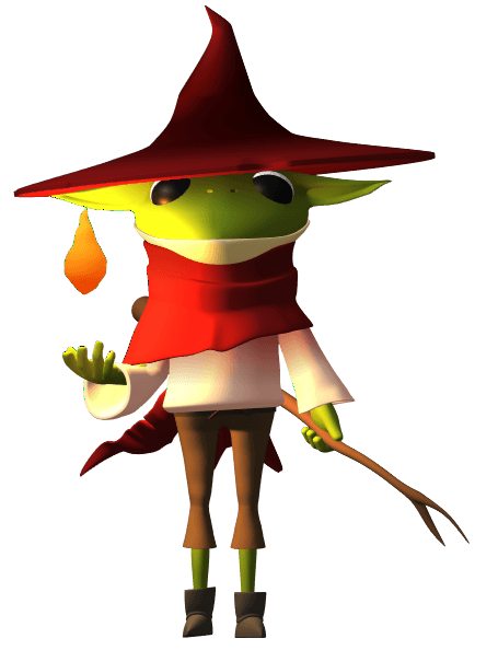 image of the frog main character