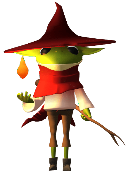 image of the frog main character